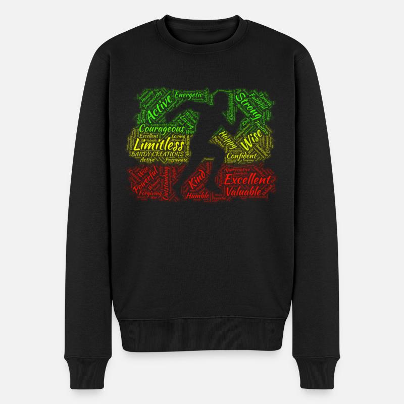 Homme noir - Pull Premium bio Homme - noir