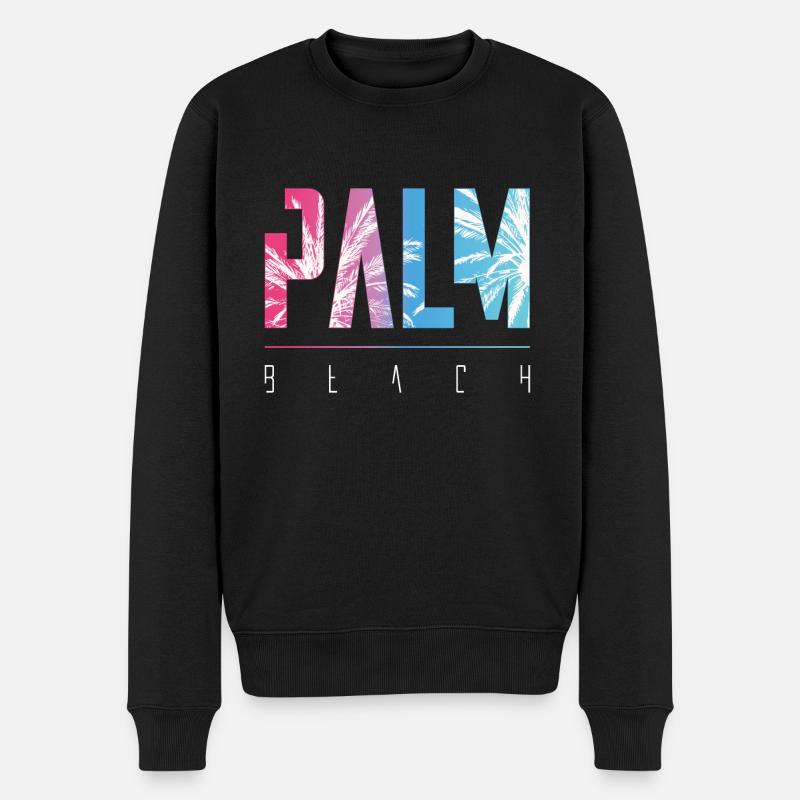 Palm Beach - Pull Premium bio Homme - noir