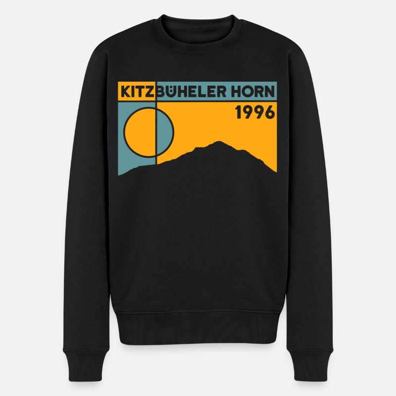 Kitzbüheler Horn Randonnée Kitzbühel Randonnée Tyrol - Pull Premium bio Homme - noir