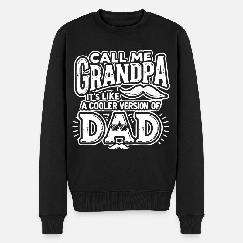 Glacière Papi - Pull Premium bio Homme - noir