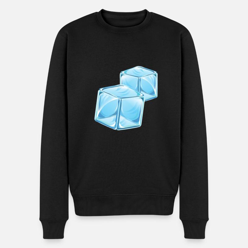 Glaçons - Pull Premium bio Homme - noir