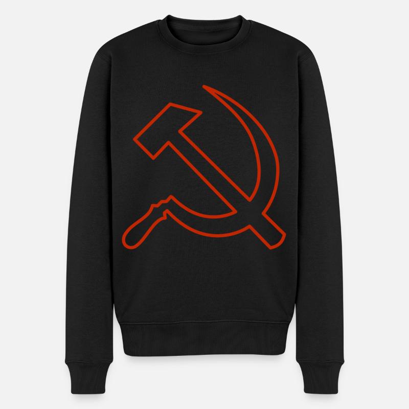 Dicton du communisme - Pull Premium bio Homme - noir