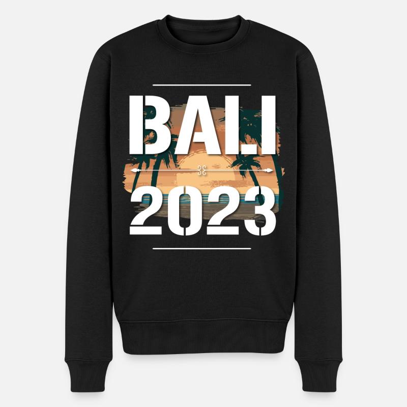 Bali 2023 - Pull Premium bio Homme - noir