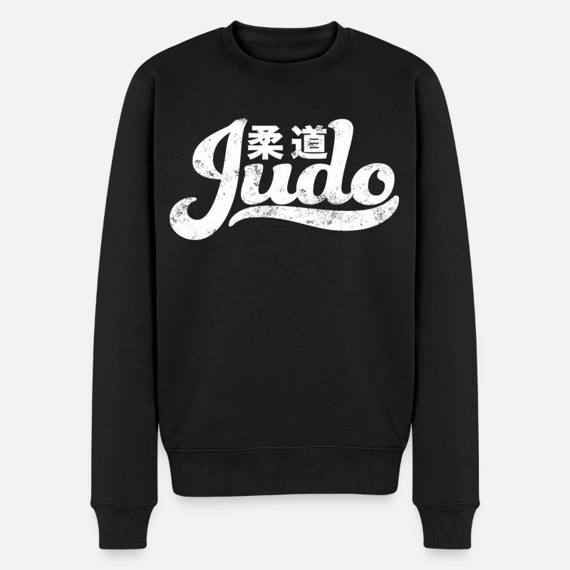 Judo - Pull Premium bio Homme - noir