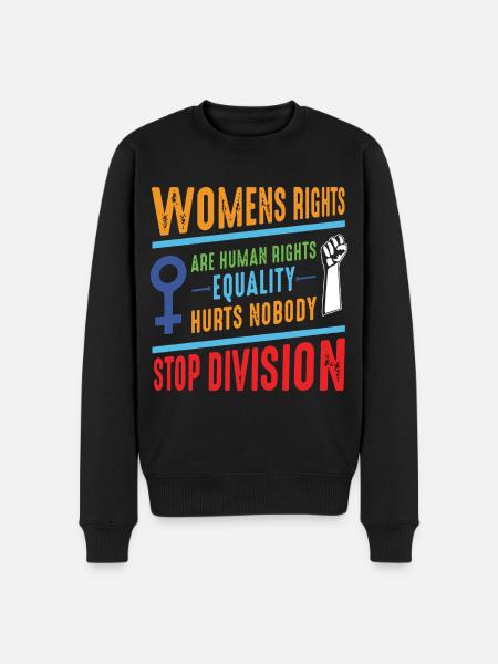 Women's Equality Day - Men's Premium Organic Jumper - black
