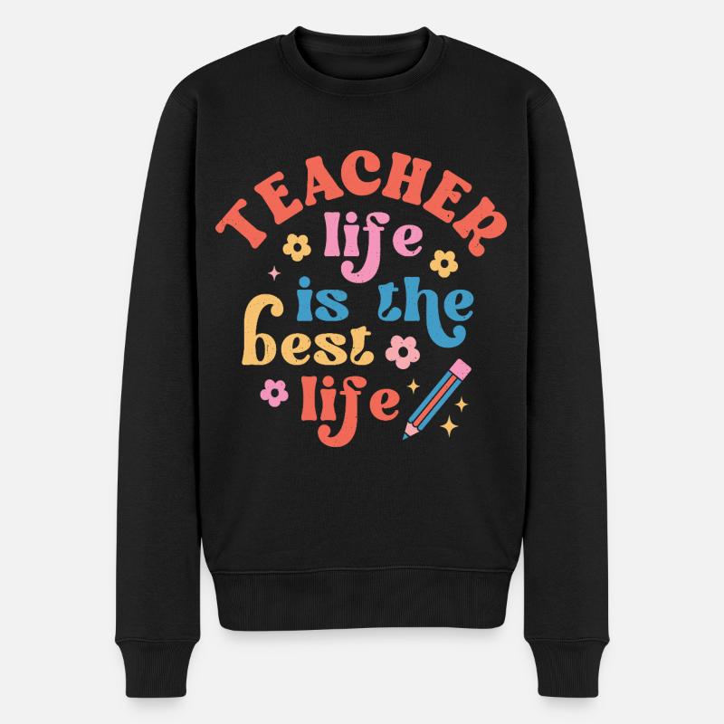Enseignant - Pull Premium bio Homme - noir