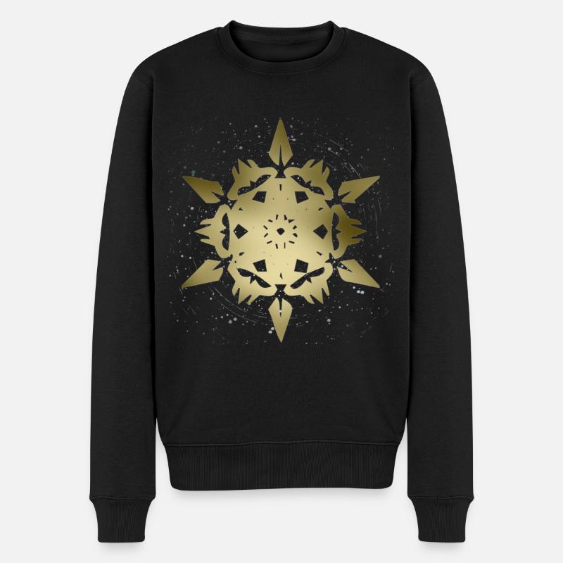 Weihnachten - Männer Premium Bio Pullover - Schwarz