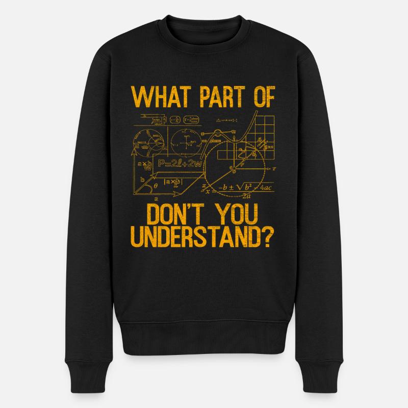 Physiciens Mathématiciens - Pull Premium bio Homme - noir