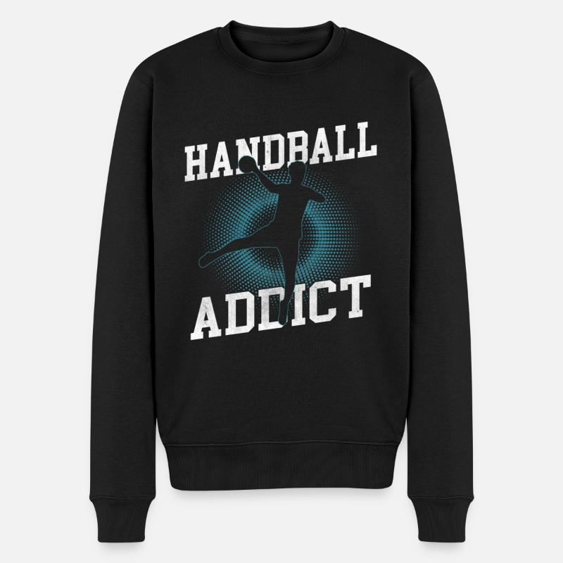 Handball Handballspieler Handballer - Pull Premium bio Homme - noir