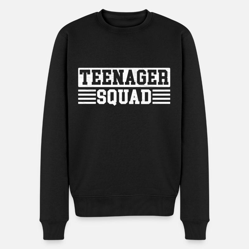 Adolescent adolescent 13e cadeau d'anniversaire - Pull Premium bio Homme - noir