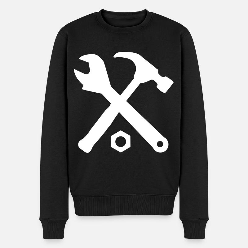 Clé artisanat outil artisanat - Pull Premium bio Homme - noir