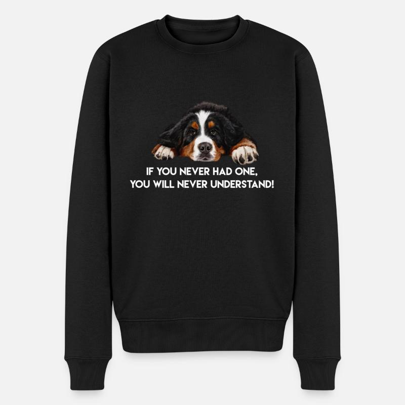 Bouvier bernois - Pull Premium bio Homme - noir