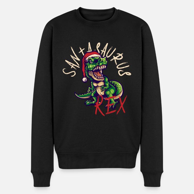 Santasaurus - Pull Premium bio Homme - noir