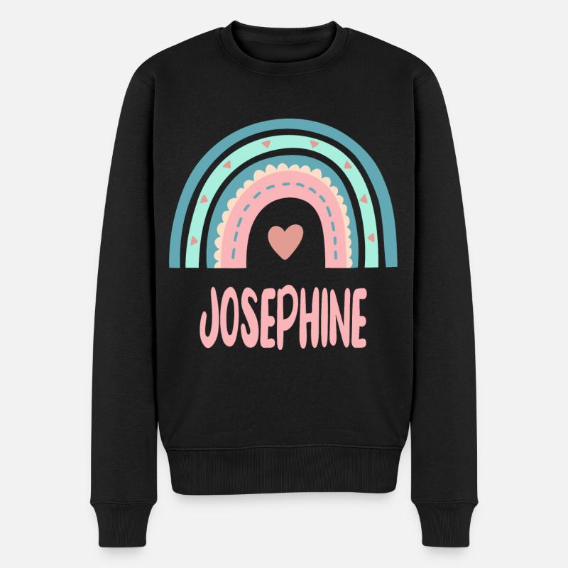 Joséphine Nom Rainbow Baby - Pull Premium bio Homme - noir