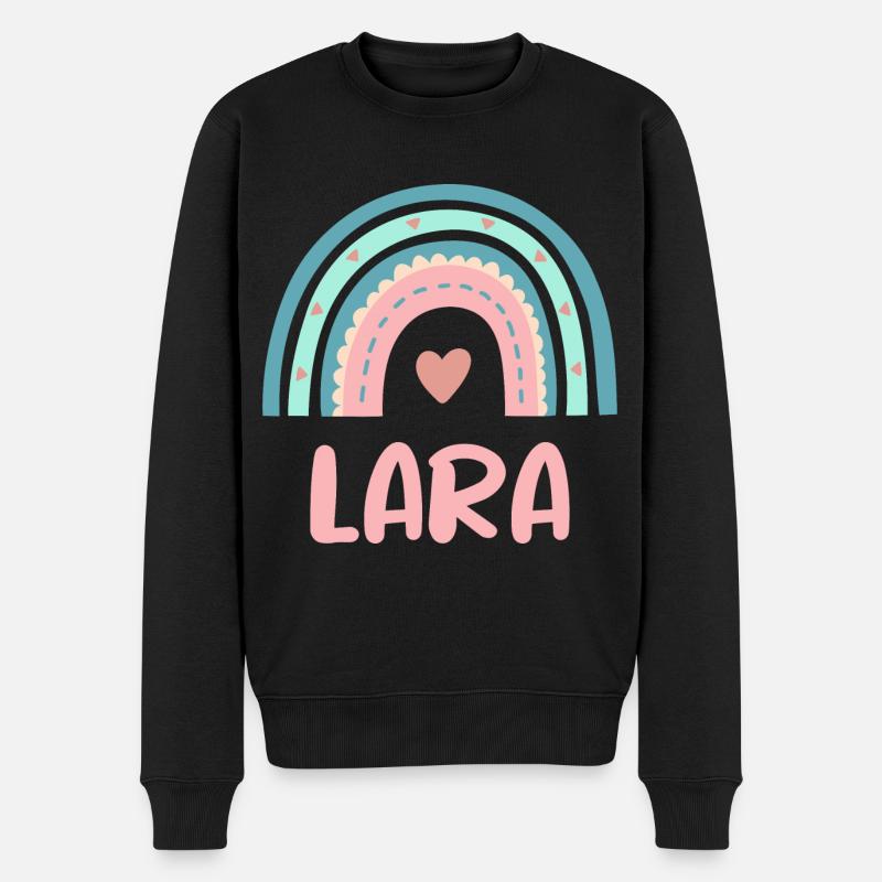 Lara Nom Rainbow Baby - Pull Premium bio Homme - noir