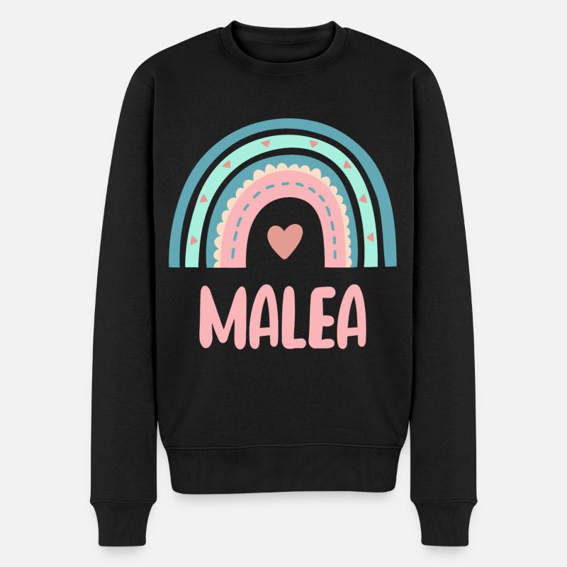 Malea Nom Rainbow Baby - Pull Premium bio Homme - noir