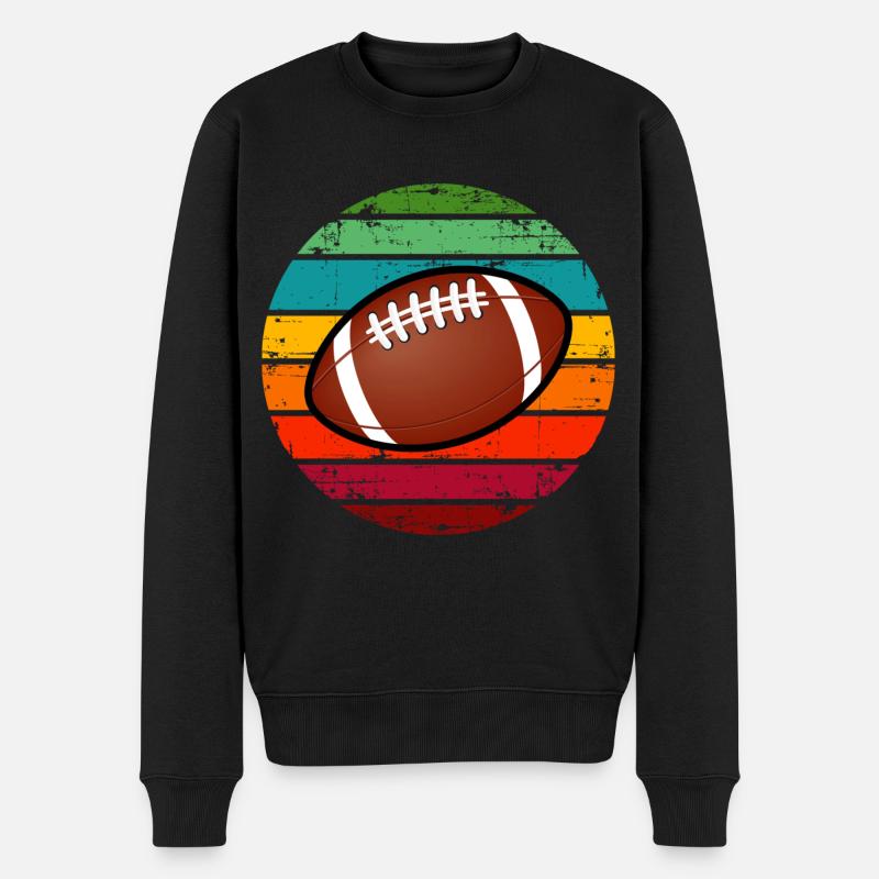 Football américain - Pull Premium bio Homme - noir