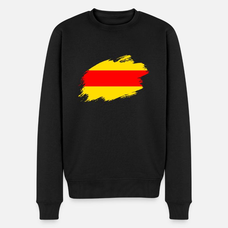 Drapeau Baden Baden - Pull Premium bio Homme - noir