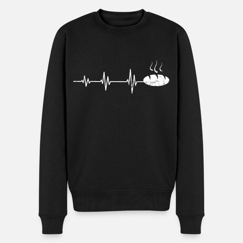 Konditor Bäcker Backen Geschenkidee Bäckerei - Männer Premium Bio Pullover - Schwarz