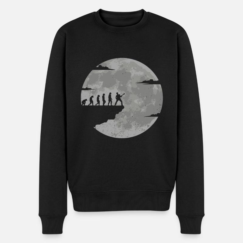 Guitare idée cadeau guitariste guitariste - Pull Premium bio Homme - noir