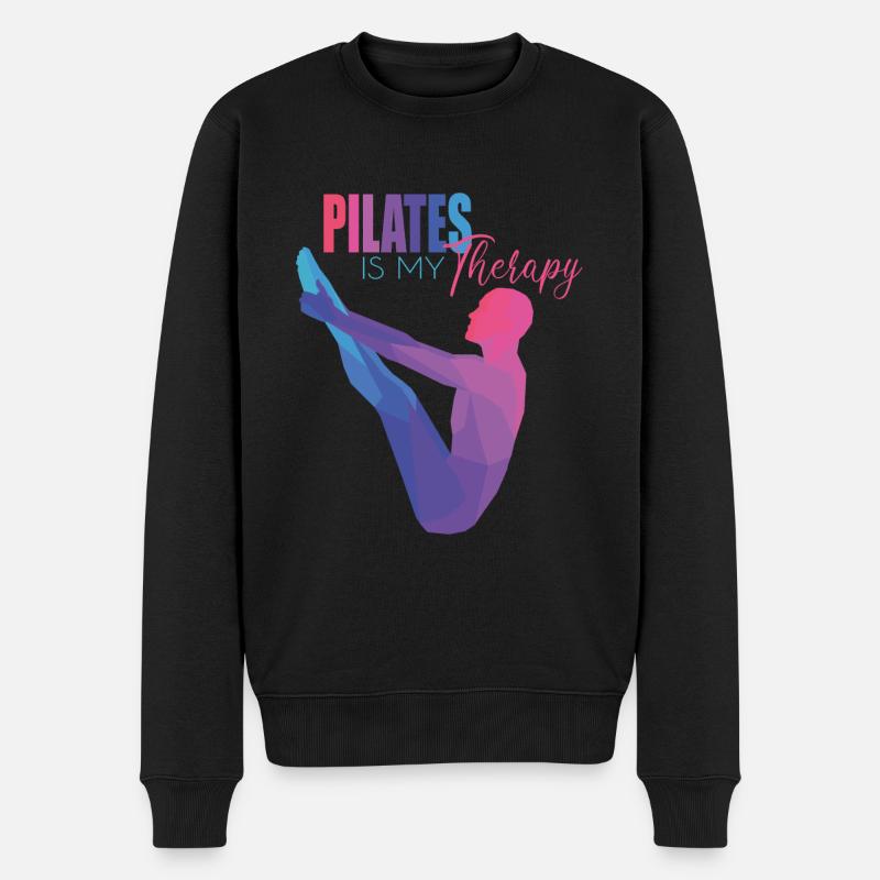 Pilates Cadeau - Pull Premium bio Homme - noir
