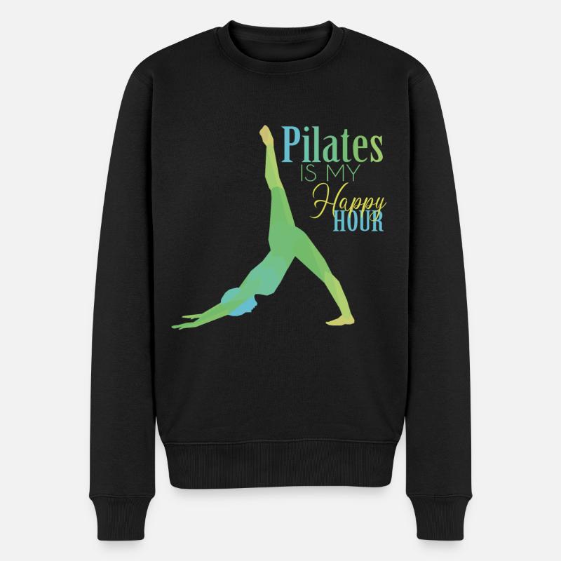 Pilates - Pull Premium bio Homme - noir
