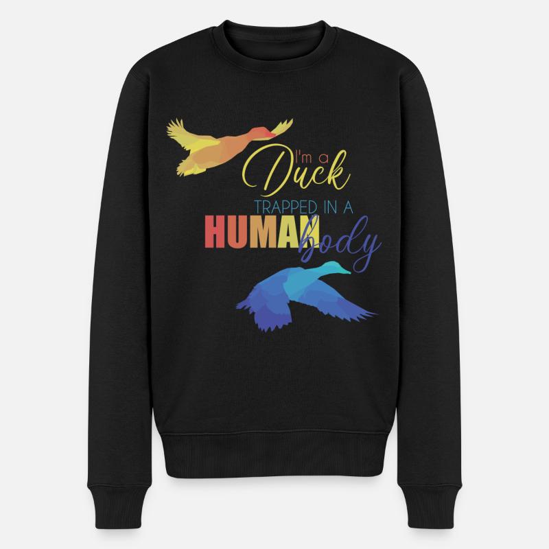 Canard - Pull Premium bio Homme - noir