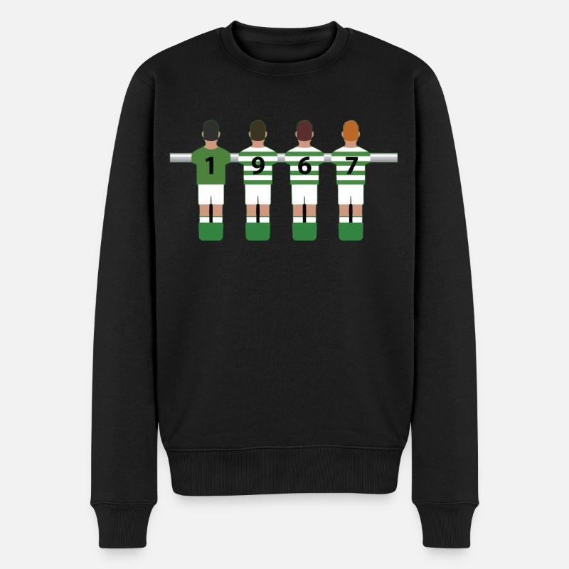 Lisbon Lions Foosball 1967 - Männer Premium Bio Pullover - Schwarz