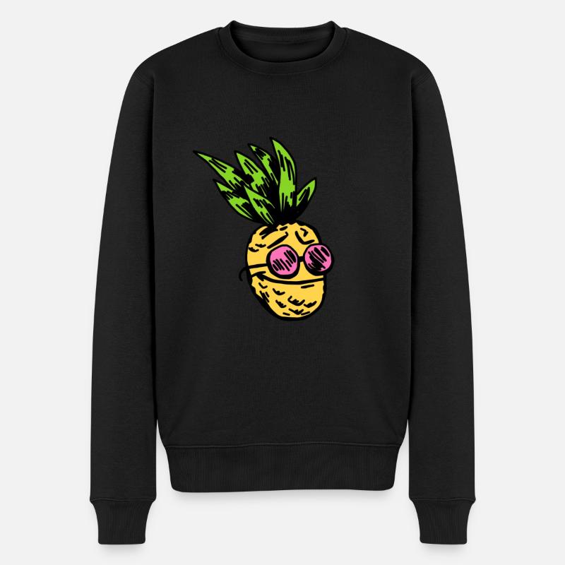 Ananas - Pull Premium bio Homme - noir