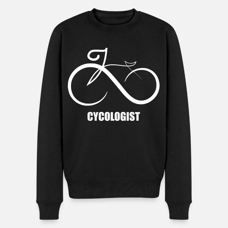 Vélo Cycologist - Pull Premium bio Homme - noir