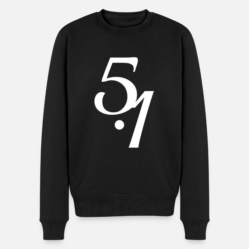 Conception humaine 5/1 Profil - Pull Premium bio Homme - noir