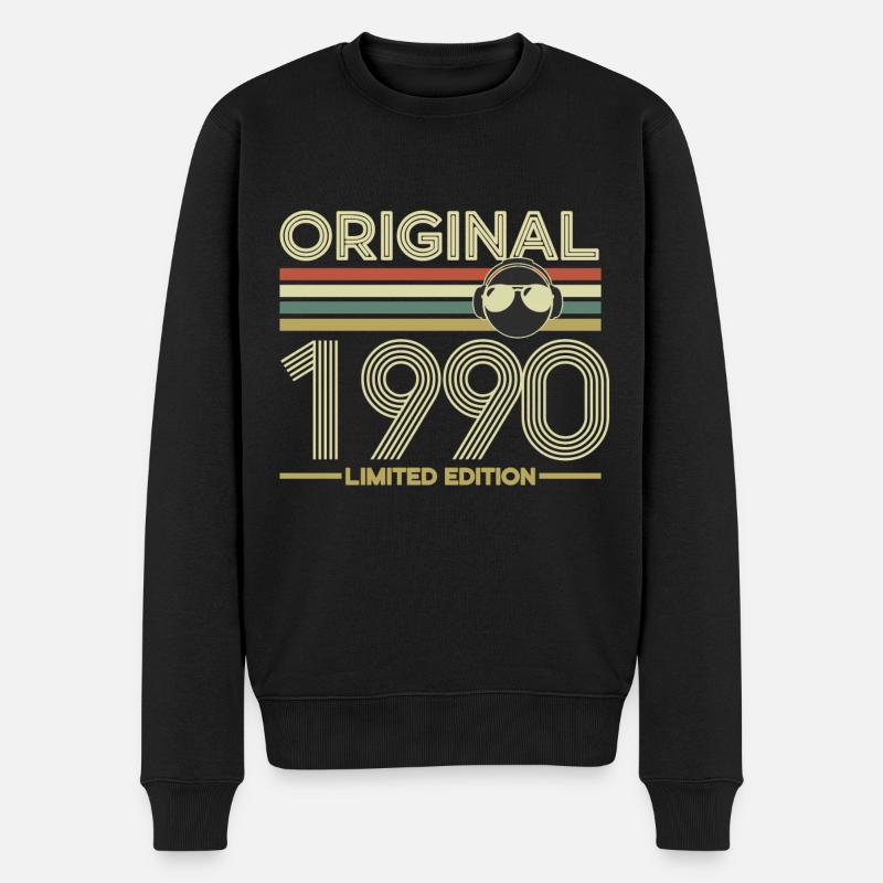 1990 - Pull Premium bio Homme - noir