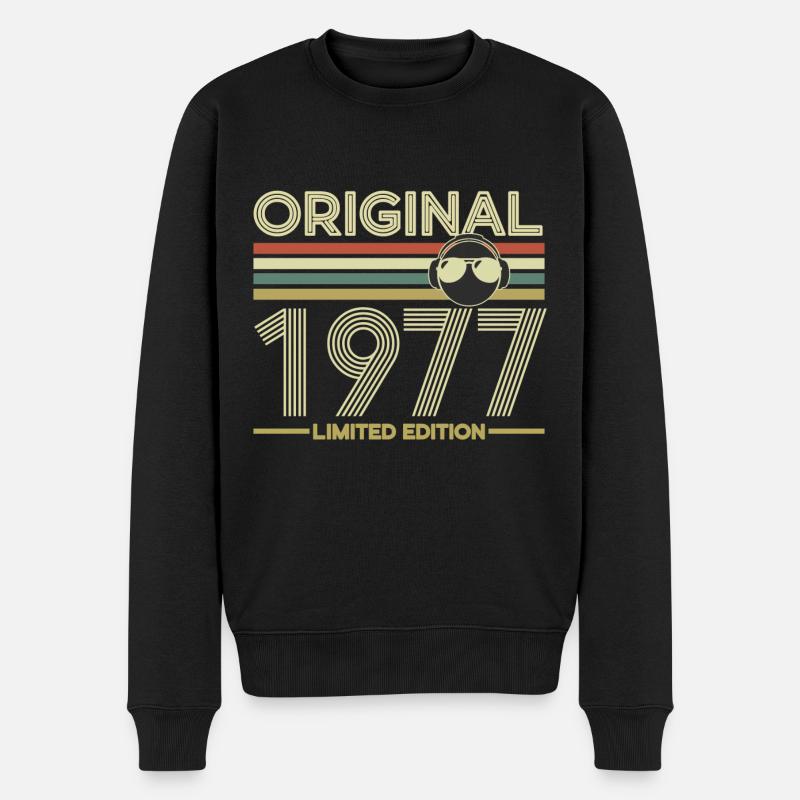 1977 - Pull Premium bio Homme - noir