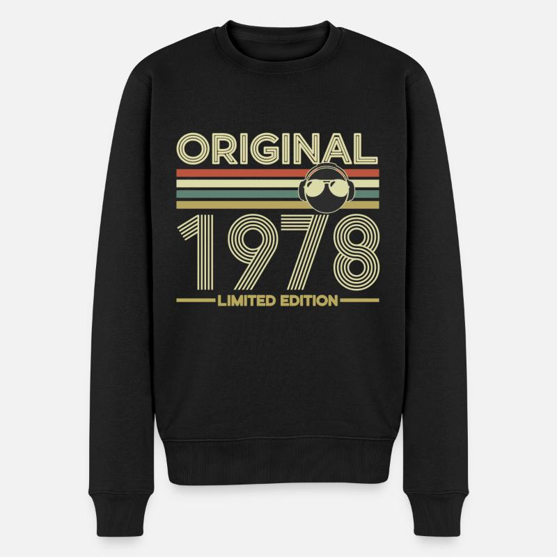 1978 - Pull Premium bio Homme - noir