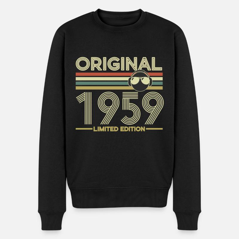 1959 - Pull Premium bio Homme - noir