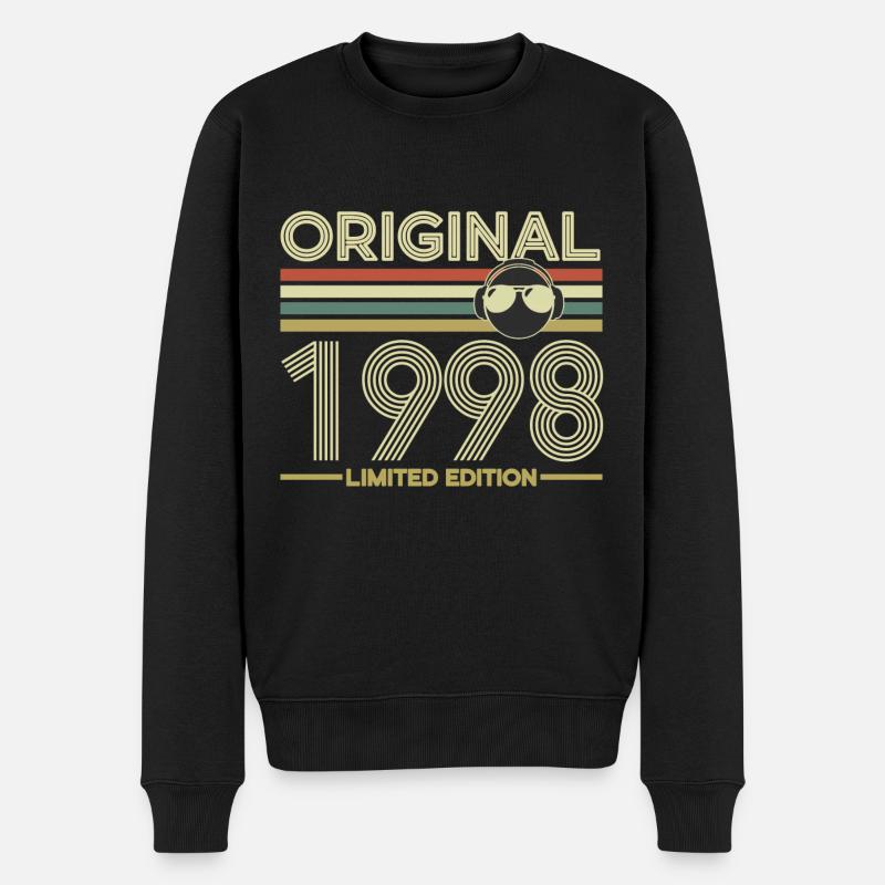 1998 - Pull Premium bio Homme - noir