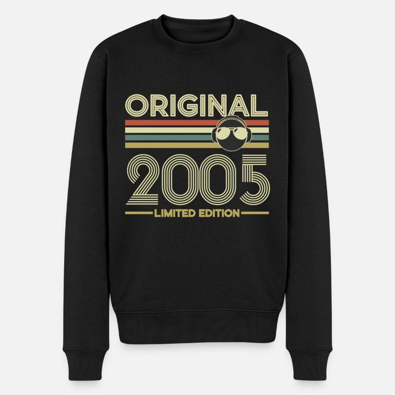 2005 - Pull Premium bio Homme - noir