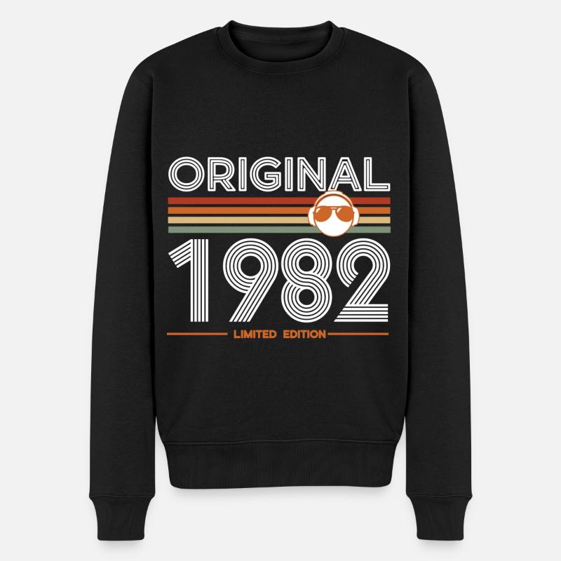 1982 - Pull Premium bio Homme - noir