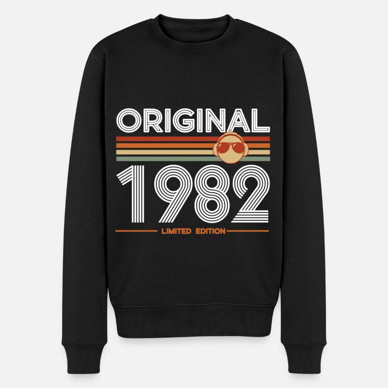 1982 - Pull Premium bio Homme - noir