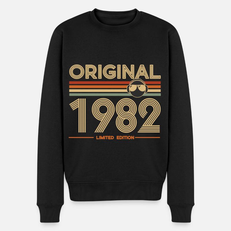 1982 - Pull Premium bio Homme - noir