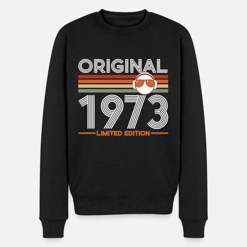 1973 - Pull Premium bio Homme - noir