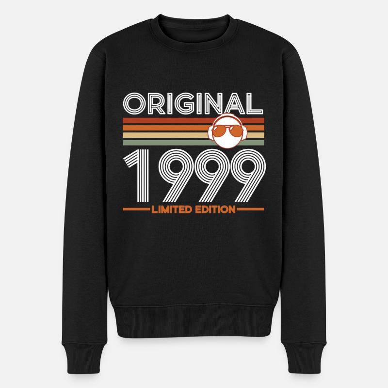 1999 - Pull Premium bio Homme - noir