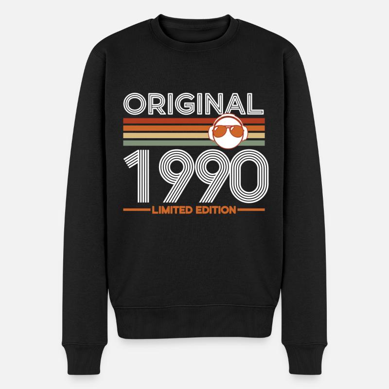 1990 - Pull Premium bio Homme - noir