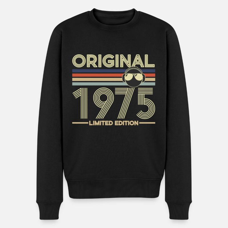 1975 - Pull Premium bio Homme - noir