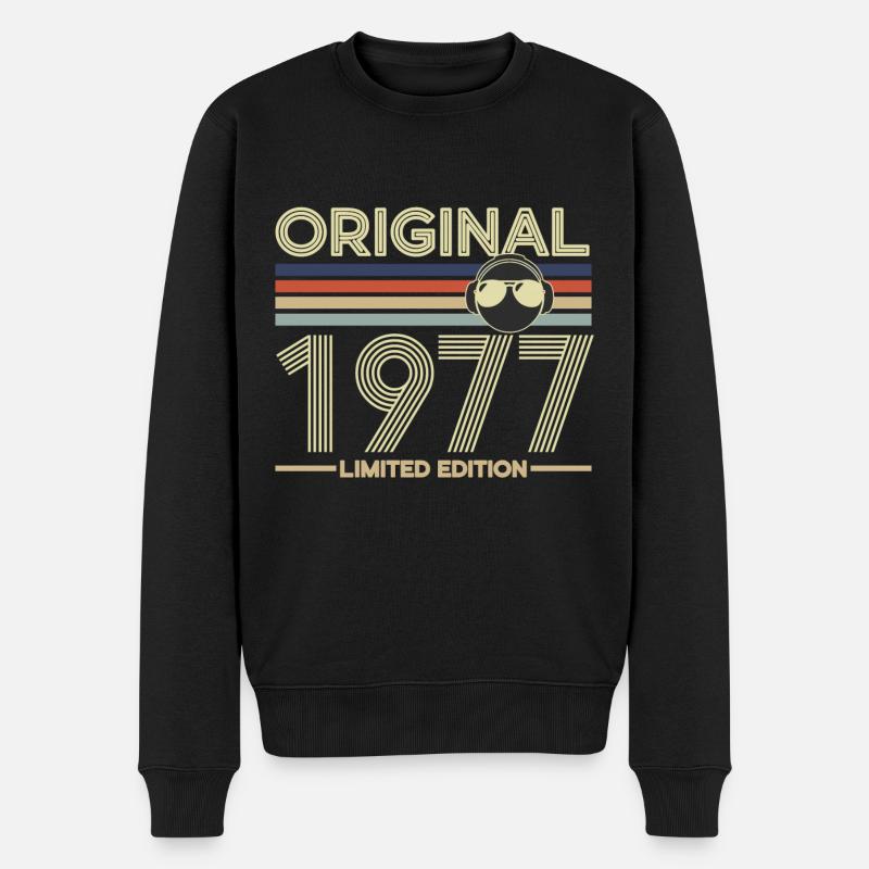 1977 - Pull Premium bio Homme - noir