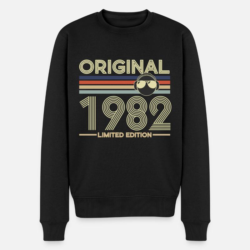 1982 - Pull Premium bio Homme - noir