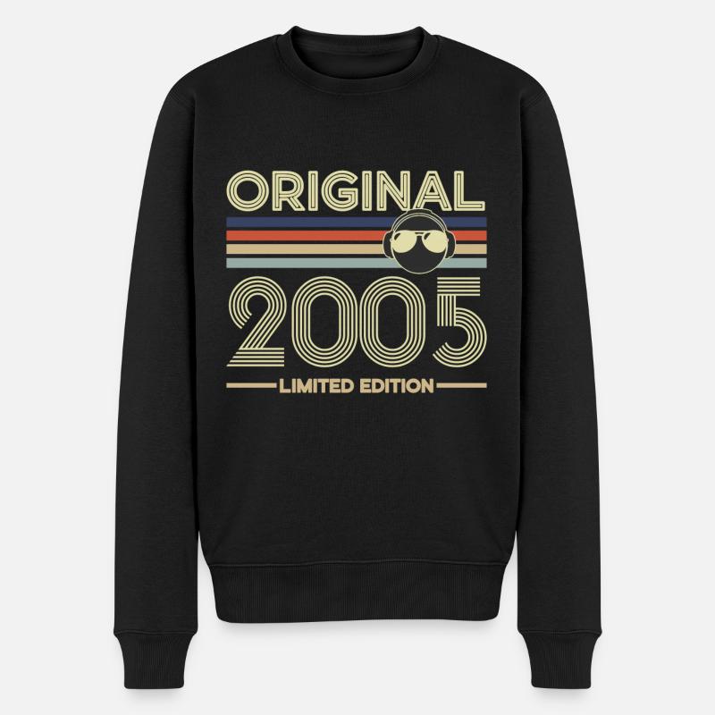 2005 - Pull Premium bio Homme - noir