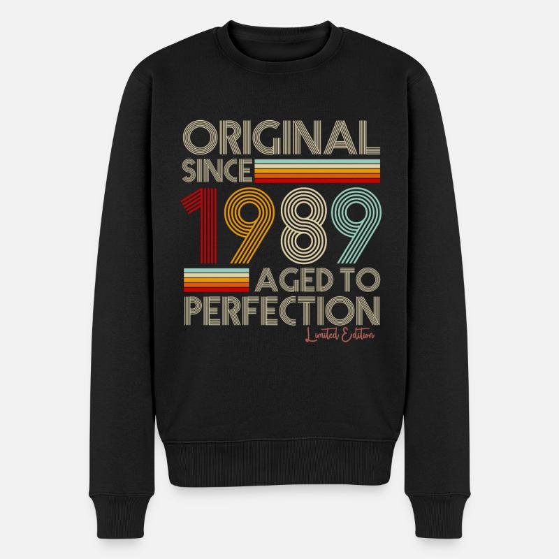 1989 - Pull Premium bio Homme - noir