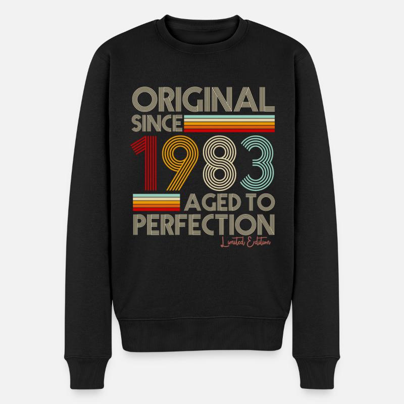 1983 - Pull Premium bio Homme - noir