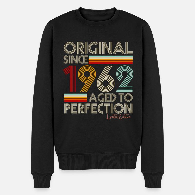 1962 - Pull Premium bio Homme - noir